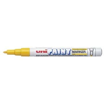 UNI-BALL Marqueur permanent Paint PX21 - Jaune 