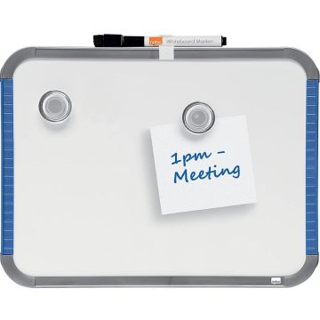 Tableau mural magnétique - 220 x 280 mm - Blanc : NOBO image