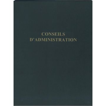Registre Conseils d'administration D71 ELVE