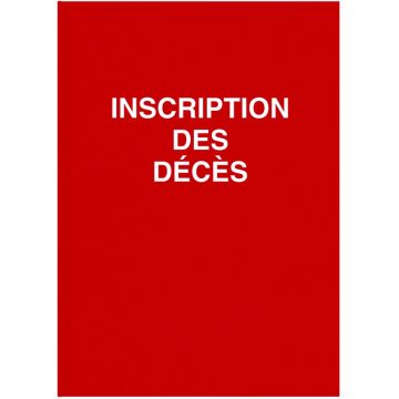 Registre des décès ELVE 1701