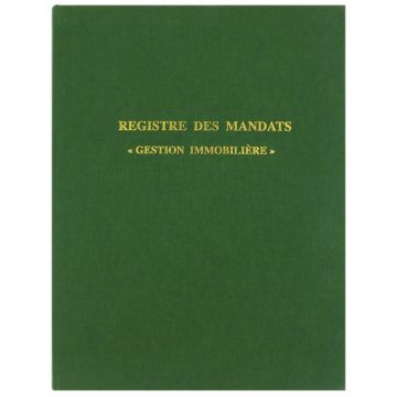 Registre Mandats Gestion Immobilière Elve