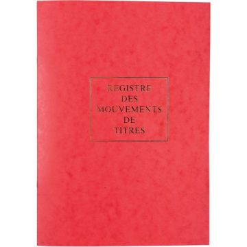 Registre Mouvements de Titres SAS SA Modèle