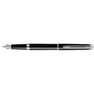 Stylo à plume - Largeur M - Noir/Argent WATERMAN Hémisphère Image
