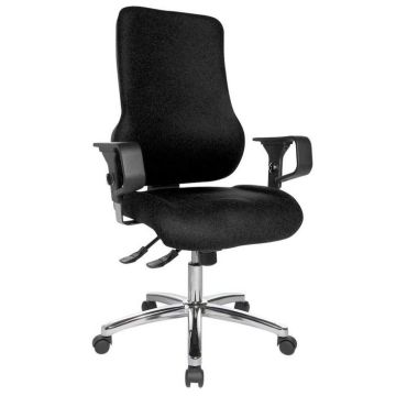 Fauteuil de Bureau avec accoudoirs - Noir : TOPSTAR Sitness 55 image