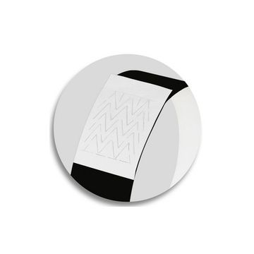 EB215 SIGEL  : Lot de 120 bracelets d'identification Super Soft - Noir