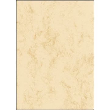 Feuilles marbrées 210 x 297 mm - Beige Lot de 25 Papier à lettres SIGEL DP191 image