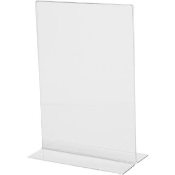 SIGEL : Présentoir de table droit - A5 portrait