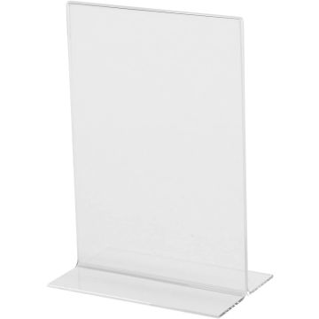 Présentoir de table droit - A6 portrait : SIGEL Visuel