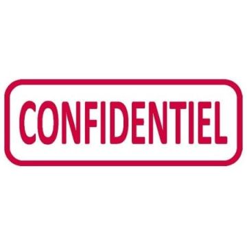 CONFIDENTIEL Tampon X-Print TRODAT 4912