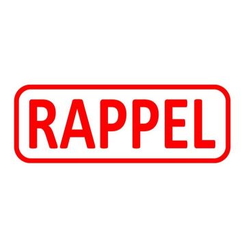 RAPPEL - Tampon X-Print : TRODAT 4912  tampon