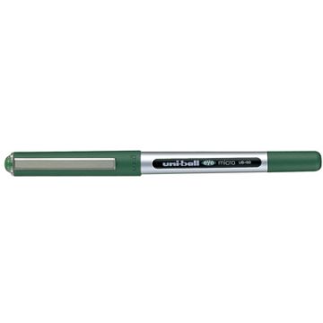 Stylo à capuchon roller à encre liquide - Vert : UNI-BALL Eye Micro UB-150 (UB-150 V) image