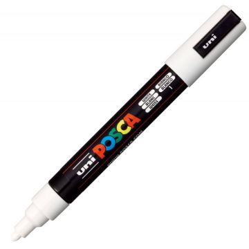 Marqueur peinture Posca PC 5M - Blanc : UNI-BALL photo