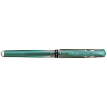 Stylo roller à encre gel - SIGNO Broad UM-153 - Vert métallique UNI-BALL UM-153 VM image
