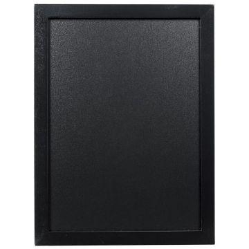 Ardoise murale - Cadre en bois couleur noir - 700 x 900 mm SECURIT Universal Image