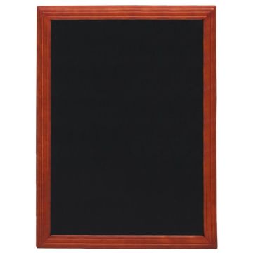 Ardoise murale - Cadre en bois couleur Acajou- 600 x 800 mm SECURIT Universal Image