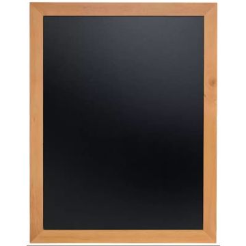 Ardoise murale - Cadre en bois couleur Teck - 600 x 800 mm SECURIT Universal Image