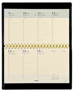 Agenda 2025 Semainier - 160 x 90 mm Paysage BREPOLS Accent