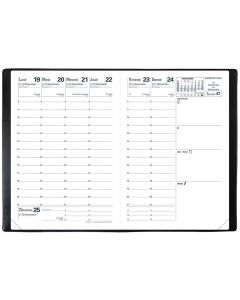 Agenda Semainier 2025 - Président - 210 x 270 mm - Assortiment QUO VADIS intérieur