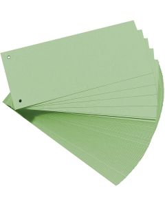 Photo OXFORD : Lot de 100 intercalaires en carton - Vert 100205028