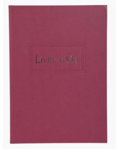 Livre d'Or - Rouge  - 220 x 170 mm : LE DAUPHIN image