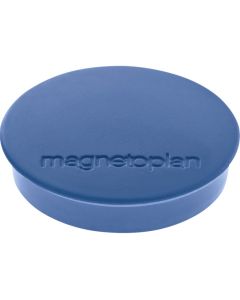 Photo Lot de 10 Aimants ronds Discofix - 30 mm - Bleu foncé : MAGNETOPLAN 1664214