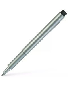 Stylo à encre de chine PITT artist pen - Argent - 1,5 mm : FABER CASTELL Visuel