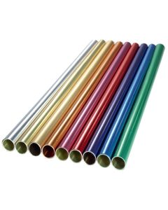 Feuille d'Aluminium - Rose et doré - 500 x 780 mm : FOLIA Visuel