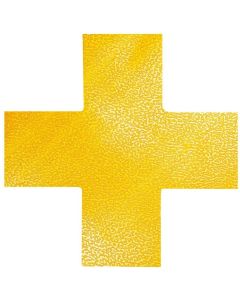 CROIX Marquage adhésif de zone de danger - Jaune DURABLE 