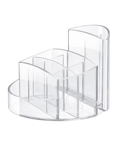 Pot à crayons 9 compartiments RONDO - Incolore HAN modele