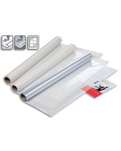 Rouleau tableau transparent électrostatique - 600 x 800 mm : NOBO image