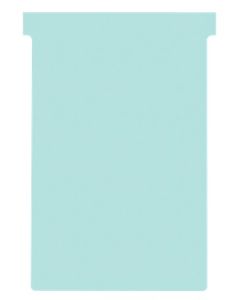 Photo Fiches T - Indice 4 / 124 mm - Bleu : NOBO Lot de 100  réf. 2004006