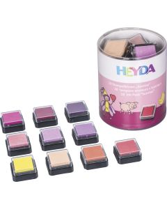 Kit de tampons encreurs Sunrise - 10 pièces : HEYDA Modèle