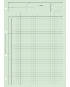 2673 BLOC VERT  : Matrice pour contrôle interne Feuille de travail ELVE