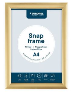 Cadre Porte affiche - A4 - Or : EUROPEL image