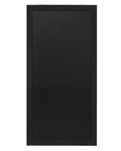 Ardoise avec cadre en bois - Noir - 500 x 1000 mm : EUROPEL image