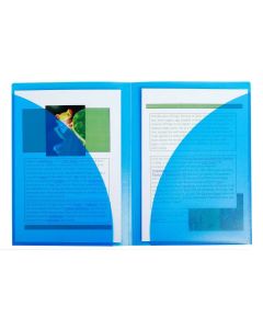 3962E EXACOMPTA : Chemise souple de présentation - Bleu ouvert