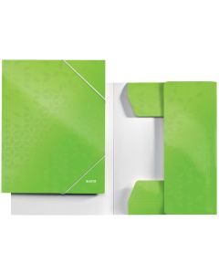Photo Chemise à élastique WOW A4 - 3 rabats - Vert LEITZ Image
