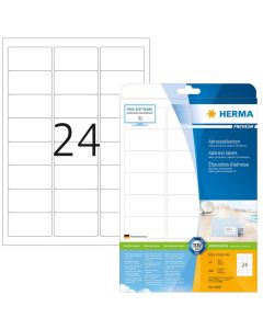 Étiquettes adhésives blanches - Multi-usages 4500  Herma 