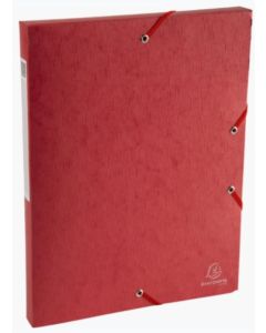 Boîte de classement Scotten - Dos 25 mm - Rouge EXACOMPTA Visuel