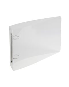 51091E Classeurs pour Fiches bristol - 165 x 240 mm - Cristal