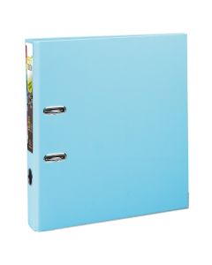 53102E EXACOMPTA : Classeurs à levier - Dos de 50 mm - Bleu clair (Classement)