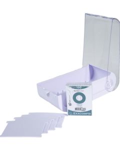Boîte à fiches - 250 x 132 x 85 mm - A7 - Mauve : EXACOMPTA Aquarel image