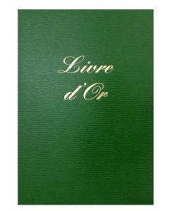 ELVE : Livre d'or Classique - 297 x 210 mm - Vert 43007
