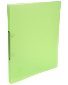 Classeur souple Chromaline - 2 anneaux de 15 mm - Vert : EXACOMPTA Visuel