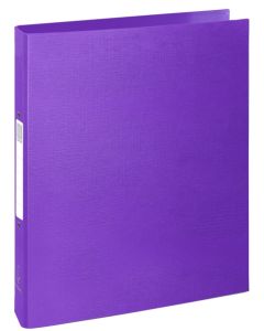 Classeur Rigide - 2 anneaux de 30 mm -Violet : EXACOMPTA Teksto image
