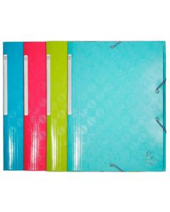 Chemise à élastiques 3 rabats - A4 - Assortiment EXACOMPTA 1928