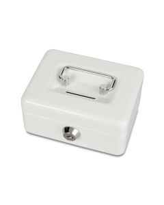 Photo MAUL : Caisse à monnaie avec une fente tirelire - Blanc