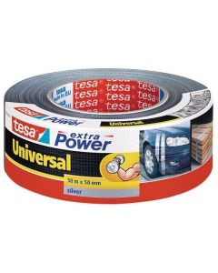 Photo Ruban adhésif universel extra Power - Argent - 50 mm x 50 m TESA