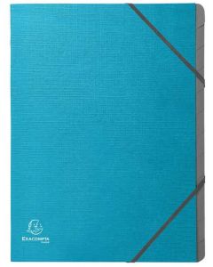 Trieur 12 compartiments - Turquoise : EXACOMPTA Teksto image