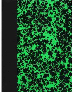 ELVE 61302  : Registre à couverture marbrée - 200 pages quadrillées - 230 x 180 mm